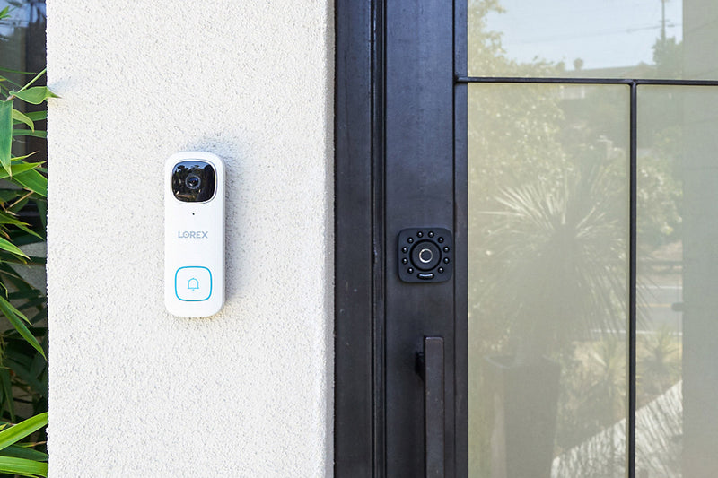 Lorex 2K Wi-Fi Video Doorbell (Wired) with Wi-Fi Chimebox