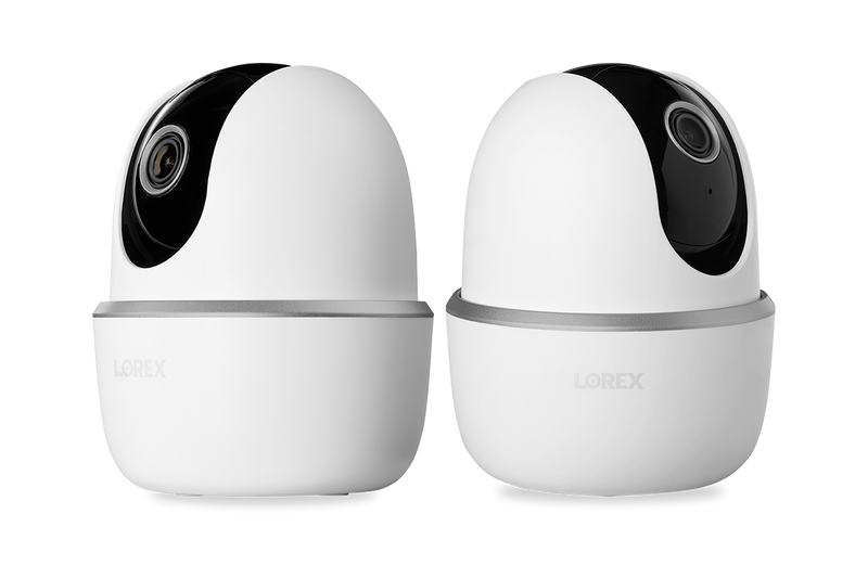 2K Pan-Tilt Indoor Wi-Fi Security Camera (2-Pack)