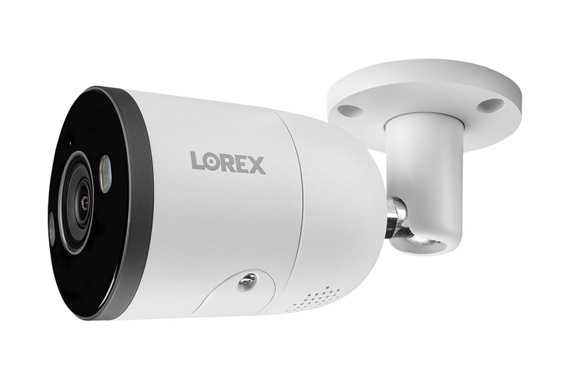 Lorex H13 4K IP Wired Bullet Security Camera with Smart Deterrence and Smart Motion Detection