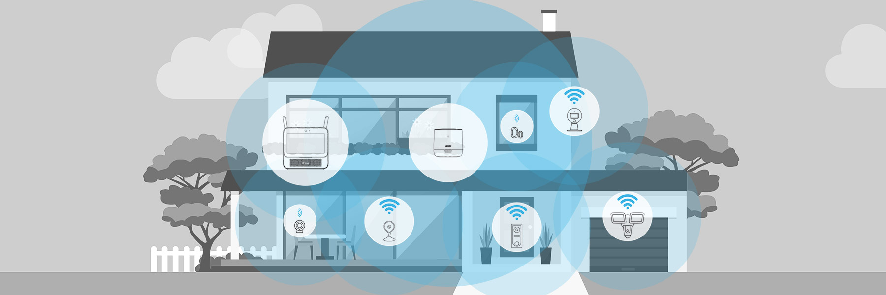 lorex smart home security center range extender diagram