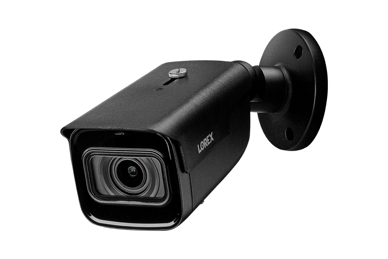 Lorex 4K IP Wired Bullet Security Camera with Motorized Varifocal Lens and Real-Time 30FPS Recording