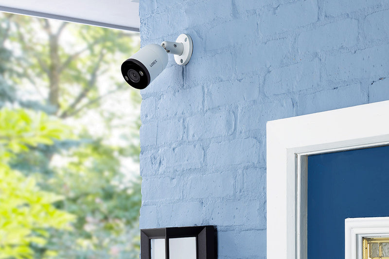 Lorex H13 4K IP Wired Bullet Security Camera with Smart Deterrence and Smart Motion Detection