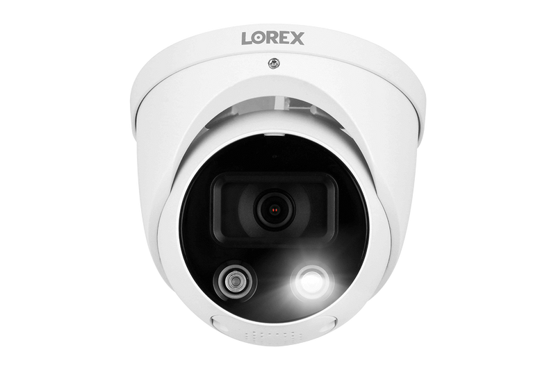 Halo Series H13 4K IP Wired Dome Security Camera with Smart Deterrence and Smart Motion Detection