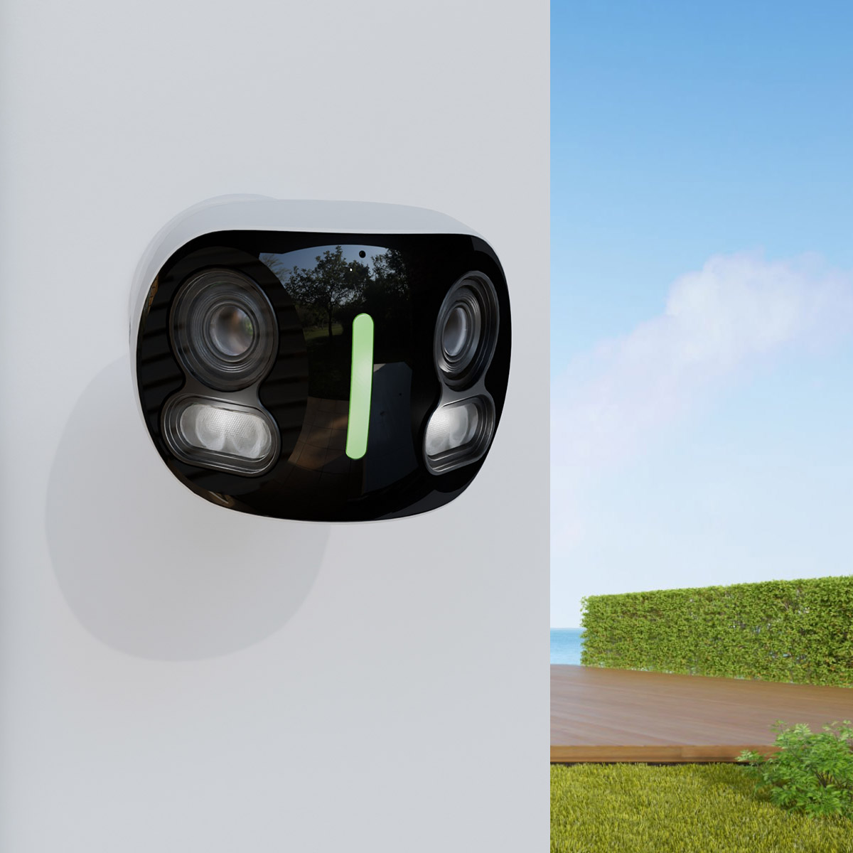 W891 Dual Lens Panoramic Wi-Fi Camera